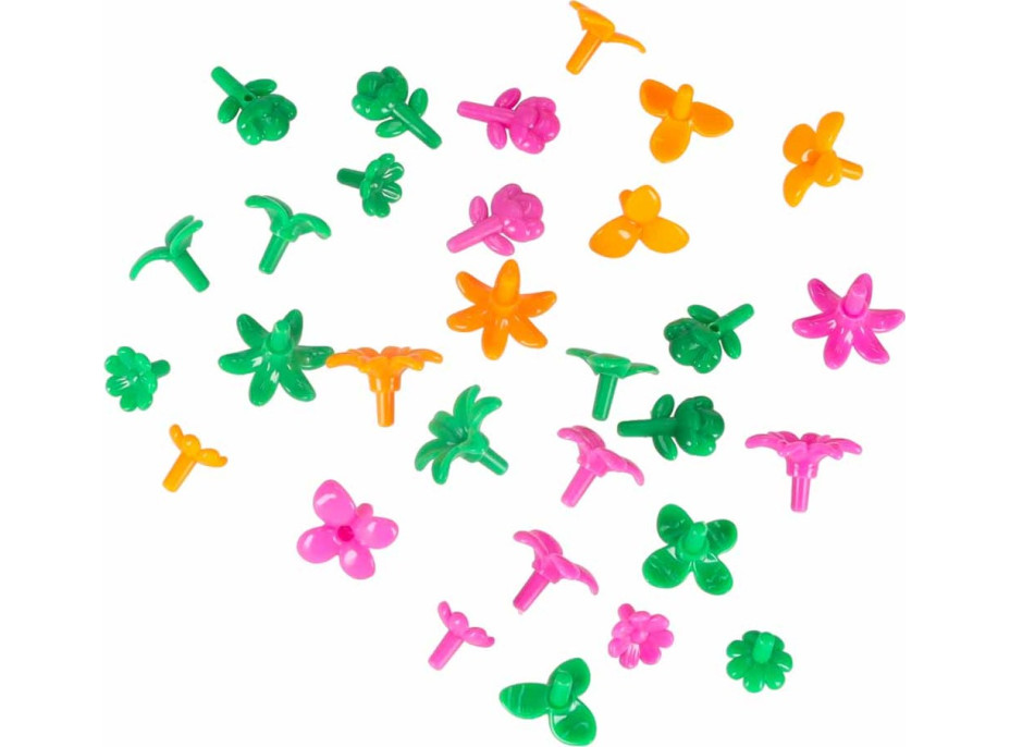 Magnetická závodná dráha - 2 svietiace vozidlá - 310 prvkov