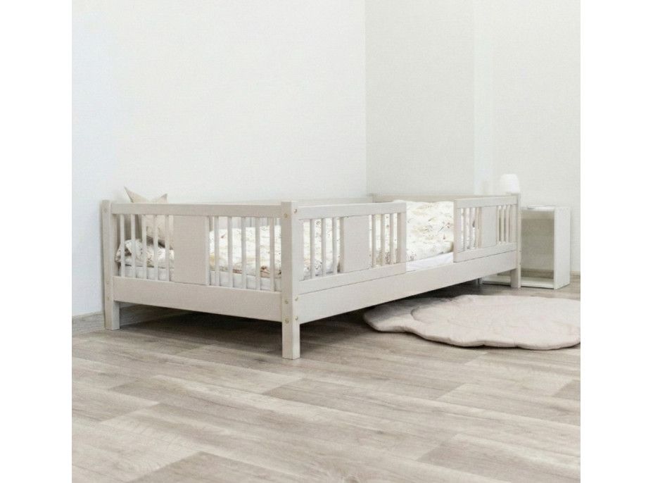 Detská posteľ z masívu borovice LUNA 10 - 200x90 cm