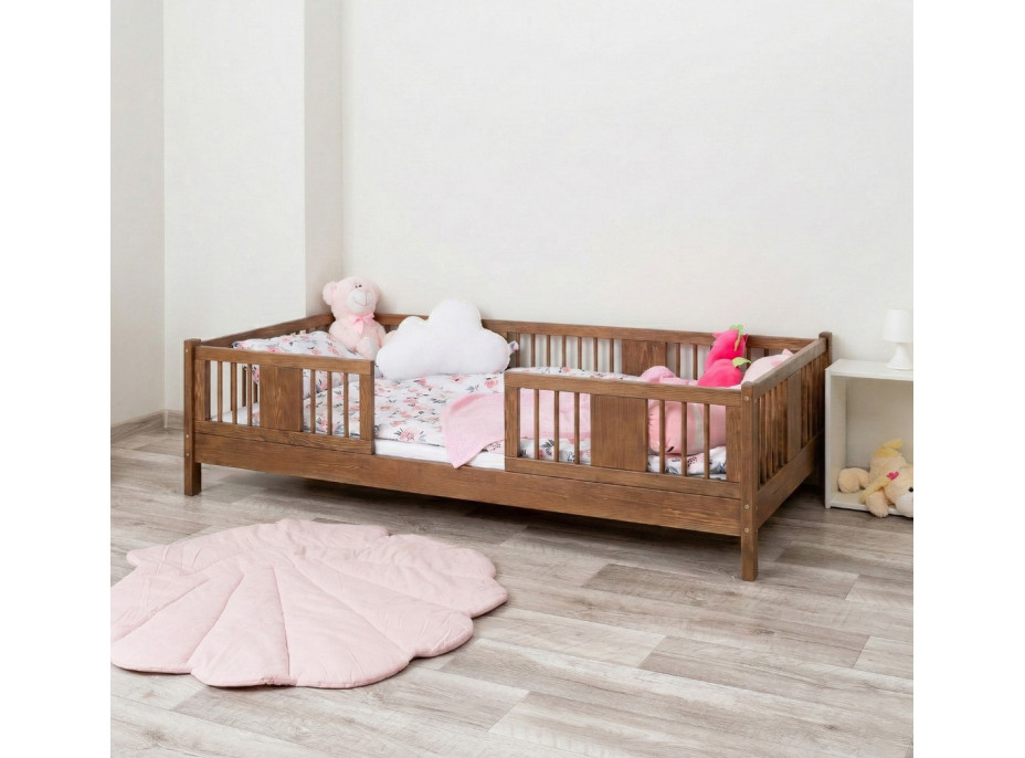 Detská posteľ z masívu borovice LUNA 10 - 160x80 cm