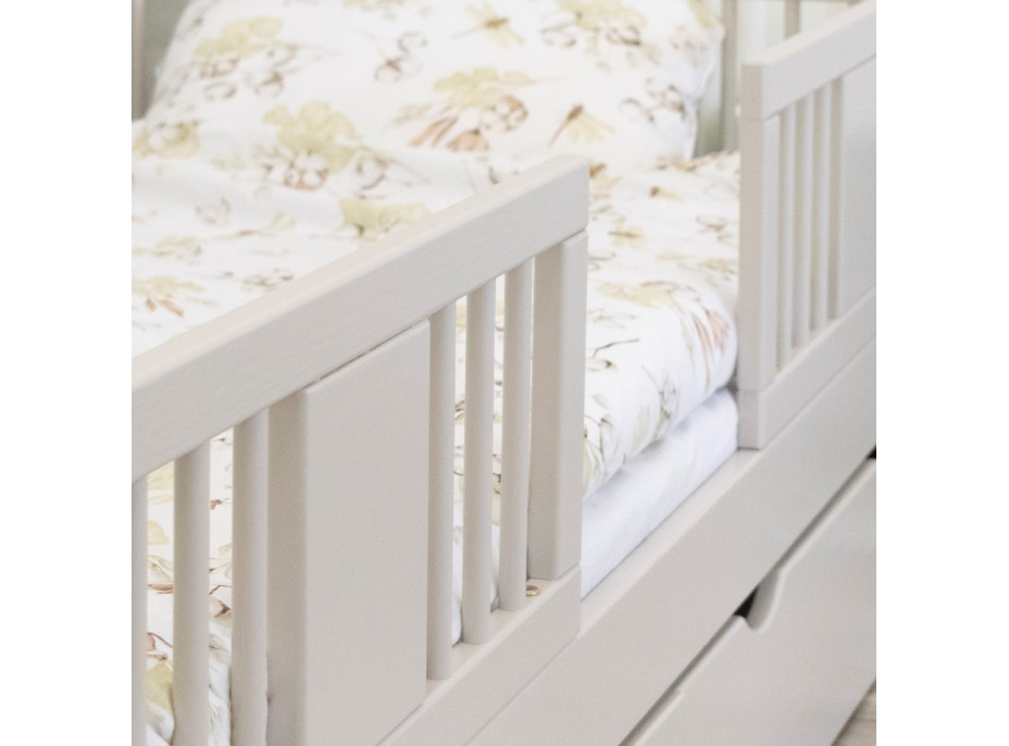 Detská posteľ z masívu borovice LUNA 20 - 160x80 cm