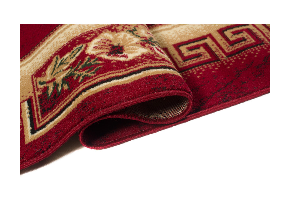 Kusový koberec ATLAS quatro - červený/béžový, 180x250 cm