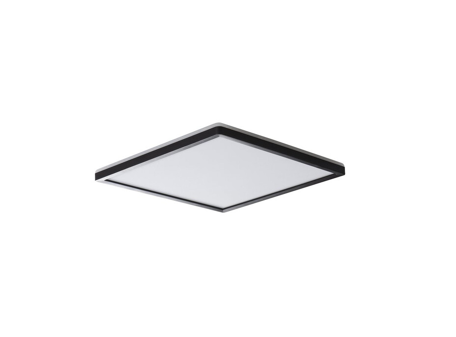 KANLUX AZPO stropné LED svietidlo, 300x300mm, 17, 5W, 3000/4000/6000K, IP54, čierna mat 31533