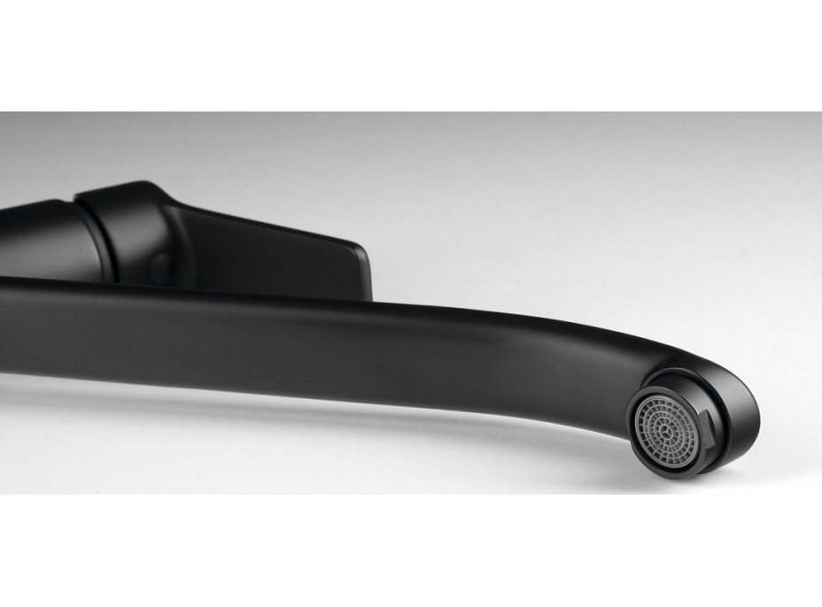 Aqualine SINTRA stojanková drezová batéria, čierna mat SX070B