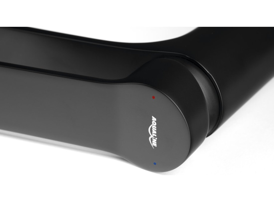 Aqualine SINTRA stojanková umývadlová batéria, čierna mat SX002B