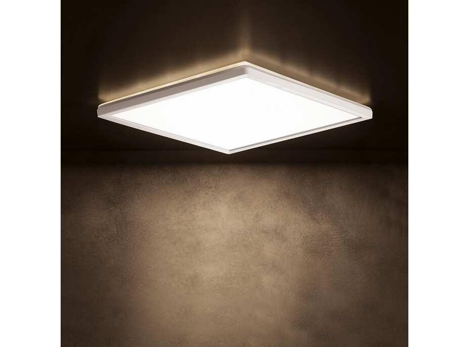 KANLUX AZPO stropné LED svietidlo, 300x300mm, 17, 5W, 3000/4000/6000K, IP54, biela 31532