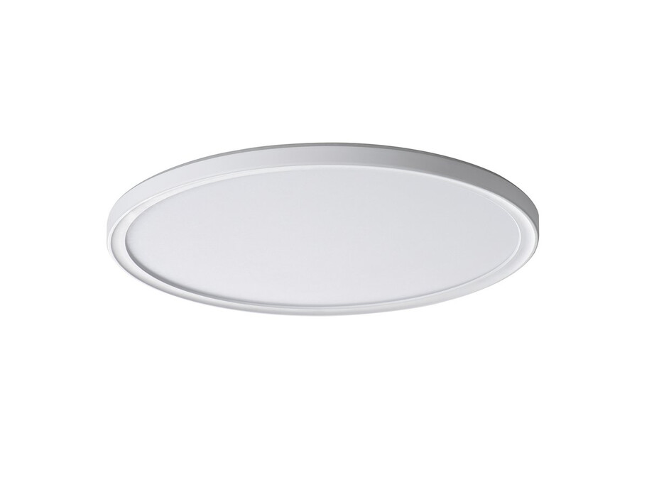 KANLUX AZPO stropné LED svietidlo, ø 420mm, 22W, 3000/4000/6000K, IP54, biela 31516