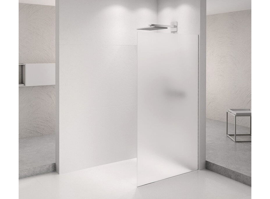 Polysan ARCHITEX CHROM sprchová zástena 1462mm, matné sklo AXC150MT