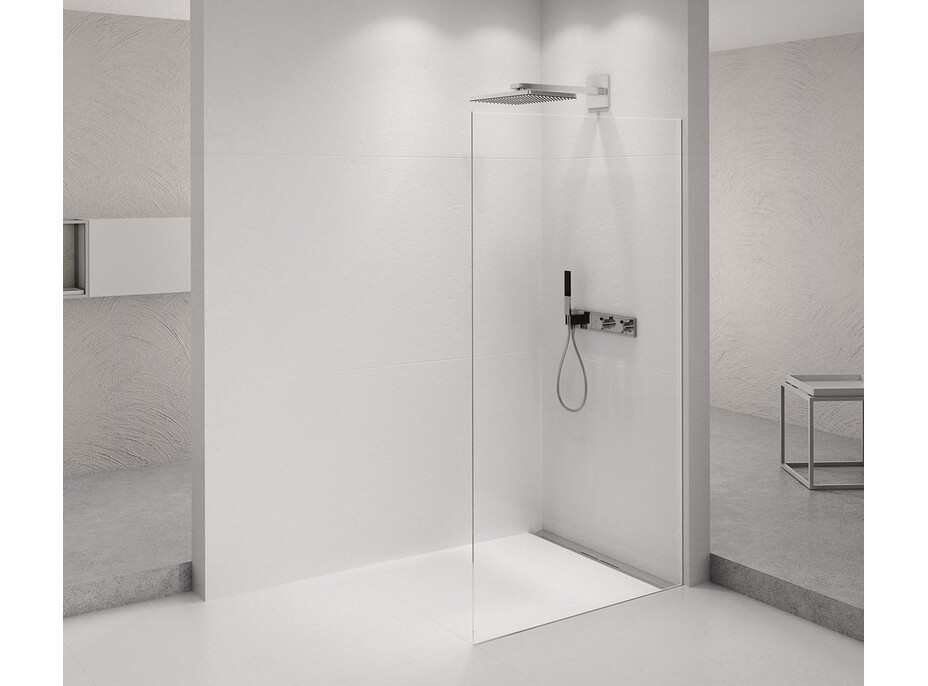 Polysan ARCHITEX CHROM sprchová zástena 1262mm, číre sklo AXC130CL