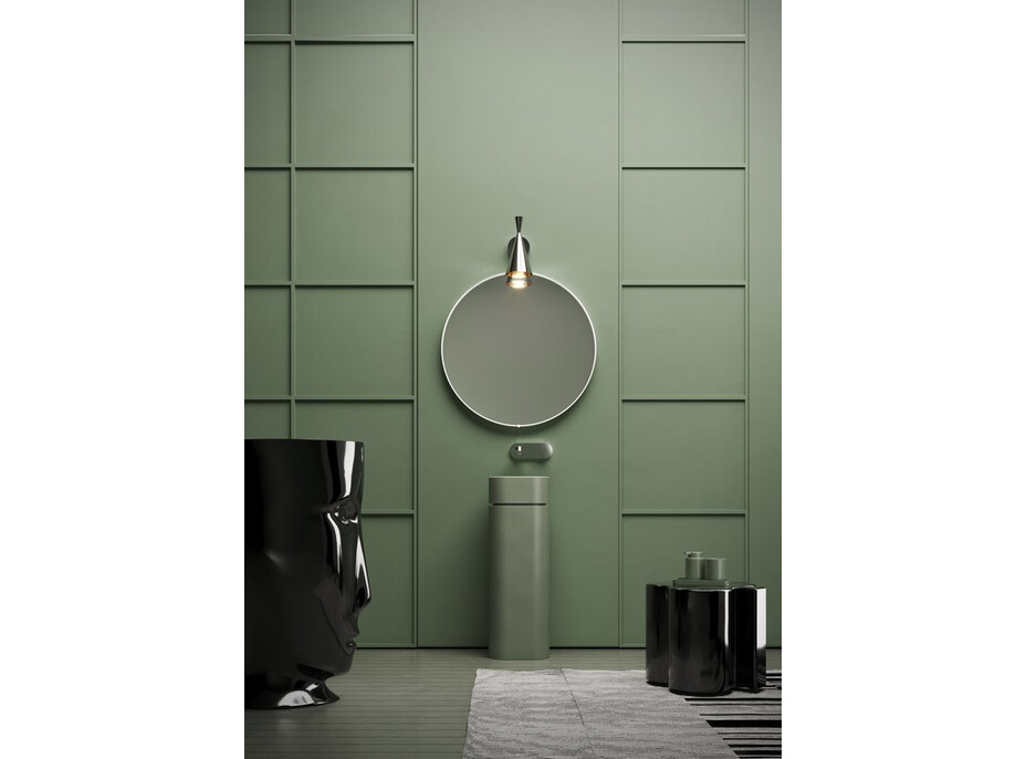 Kerasan HAKO keramické umývadlo voľne stojace, 30x88, 5x30cm, verde mat 554311-2