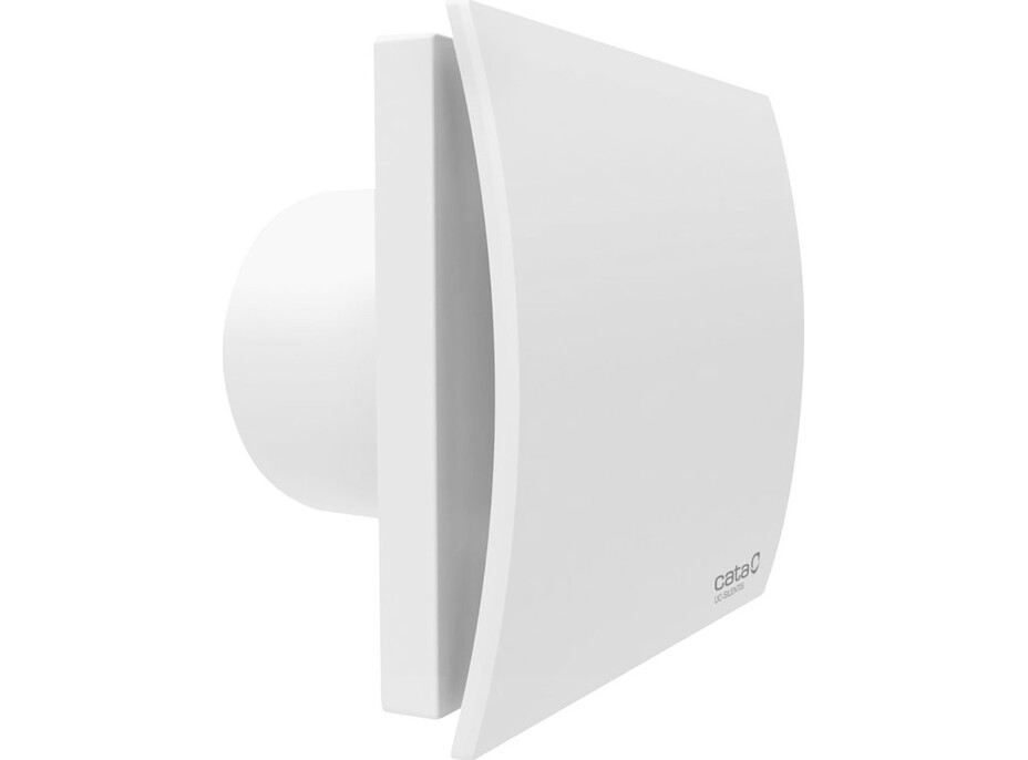 Cata SILENTIS UC 10 kúpeľňový ventilátor axiálny, 8W, potrubie 100mm, biela 01220000