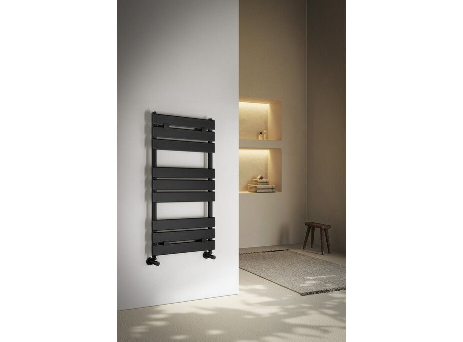 Aqualine BONDECO vykurovacie teleso 500x926mm, čierna mat DC592B