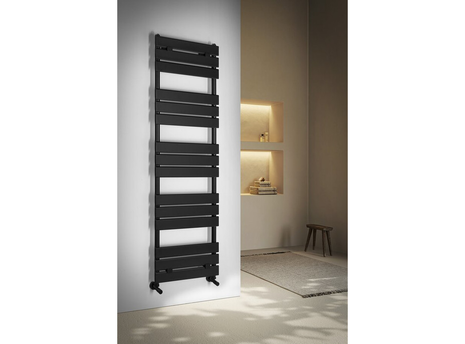 Aqualine BONDECO vykurovacie teleso 500x1606mm, čierna mat DC516B