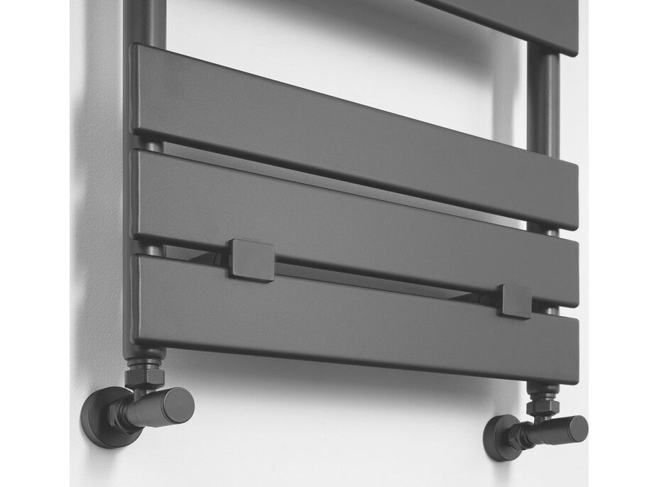 Aqualine BONDECO vykurovacie teleso 500x1606mm, čierna mat DC516B