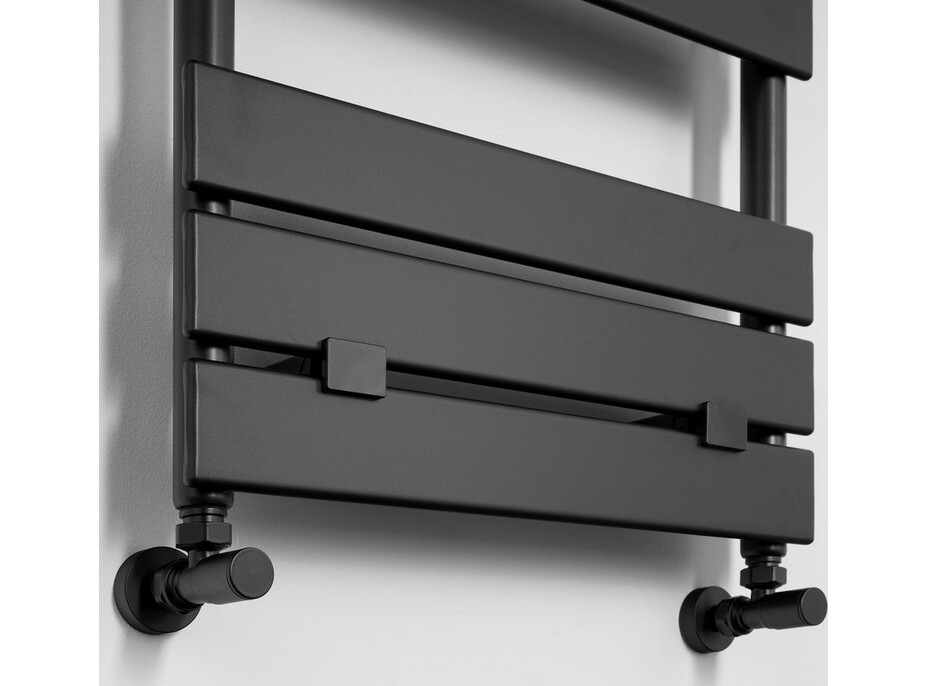 Aqualine BONDECO vykurovacie teleso 500x1266mm, čierna mat DC512B