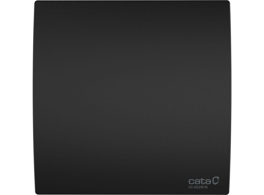 Cata SILENTIS UC TH 10 kúpeľňový ventilátor axiálny s automatom, 8W, potrubie 100mm, čierna 01222200