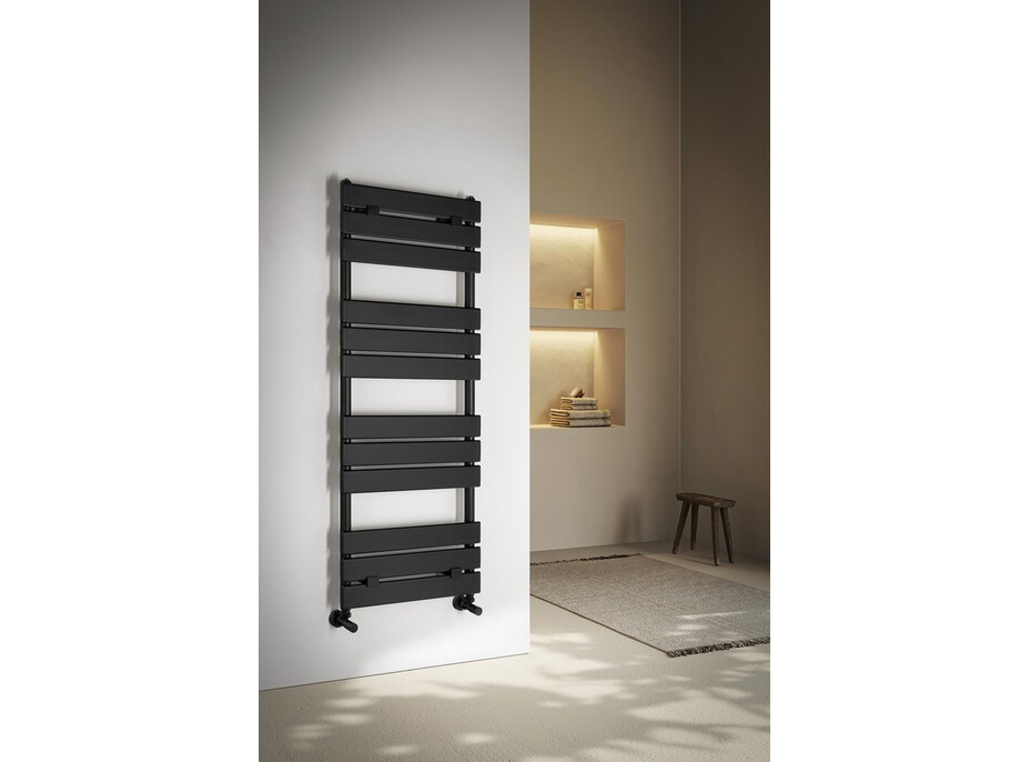 Aqualine BONDECO vykurovacie teleso 500x1266mm, čierna mat DC512B