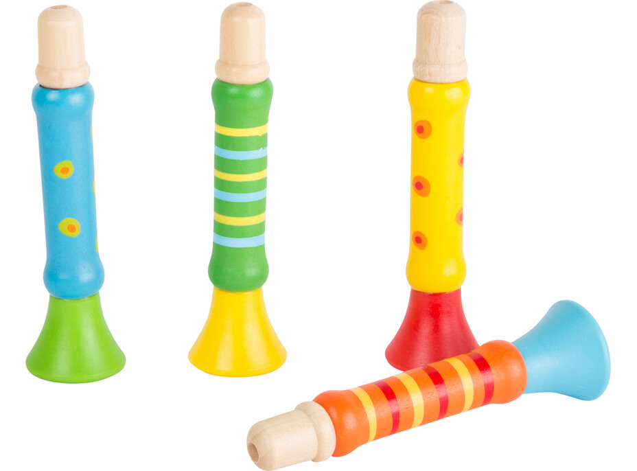 small foot Displej drevená trúbka 24 ks