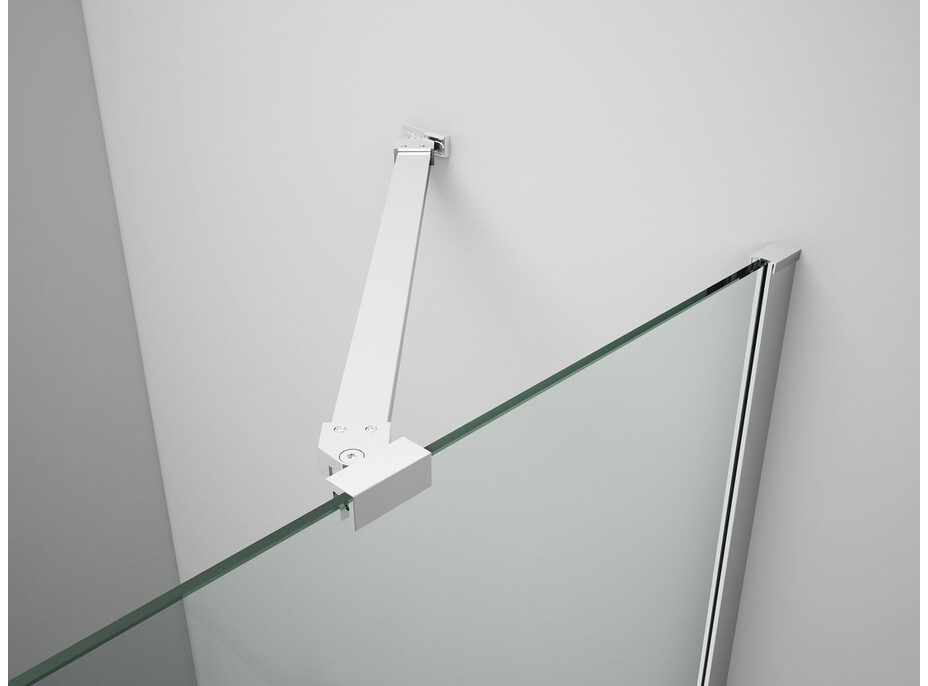 Gelco TRINITY CHROME sprchové dvere do niky 800mm, číre sklo, ľavé GT1280CL-CH