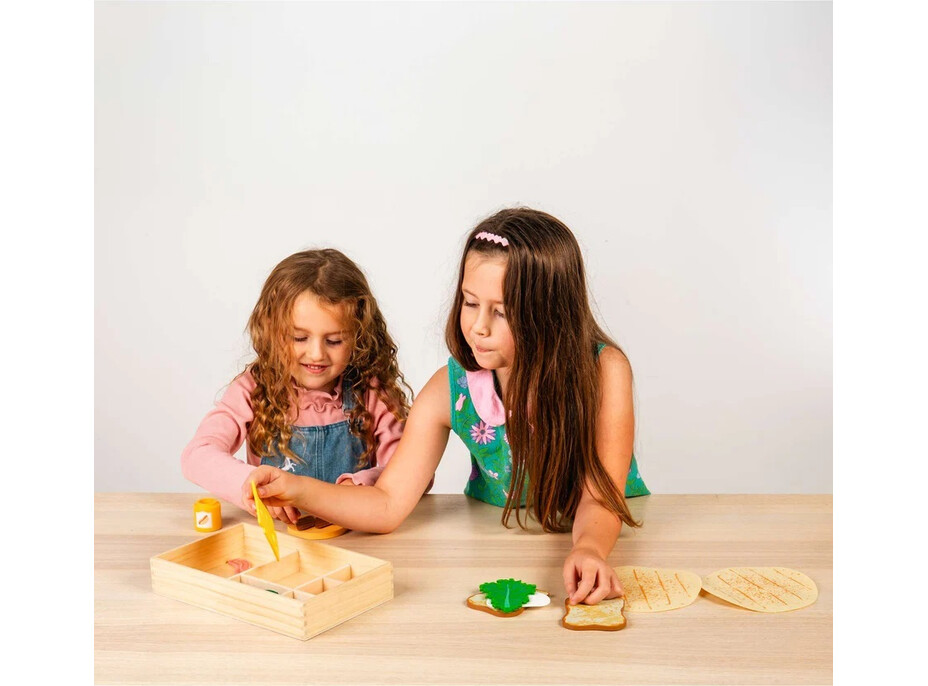 Bigjigs Toys Sada lahôdok v krabičke