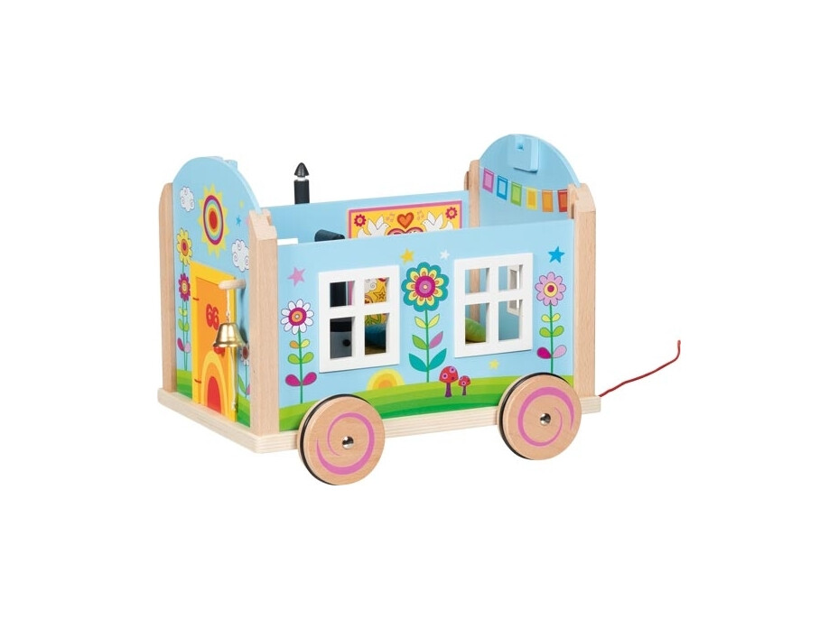 Goki Drevený karavan pre bábiky