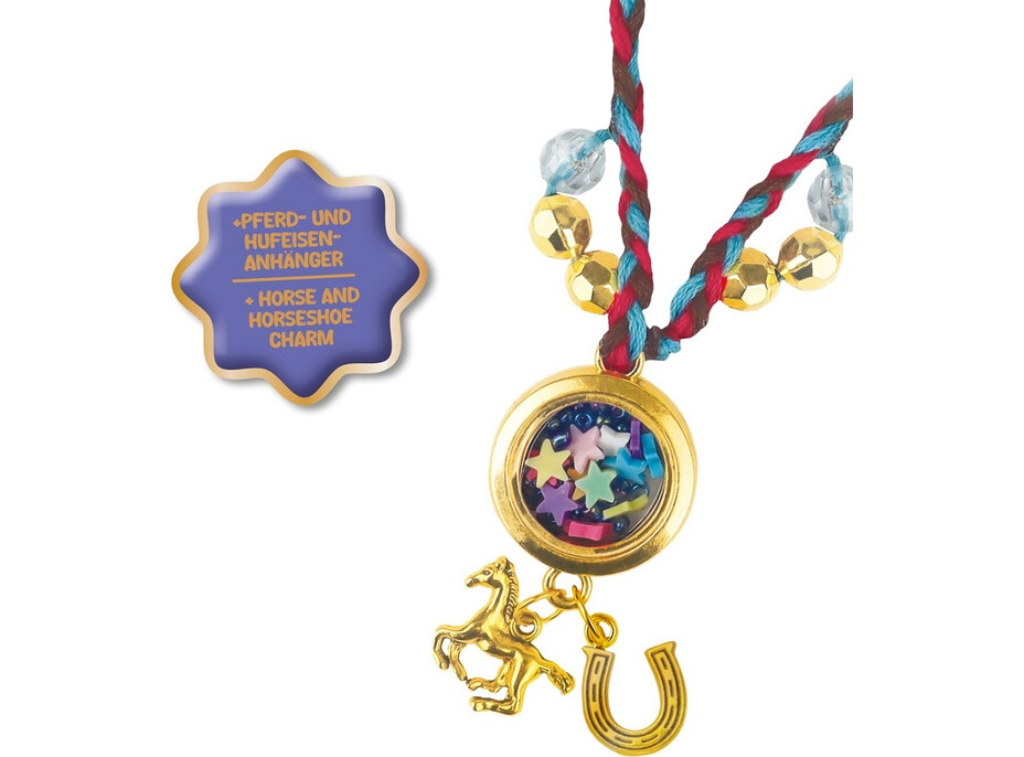 Lena Medailónik snov Šťastný kôň