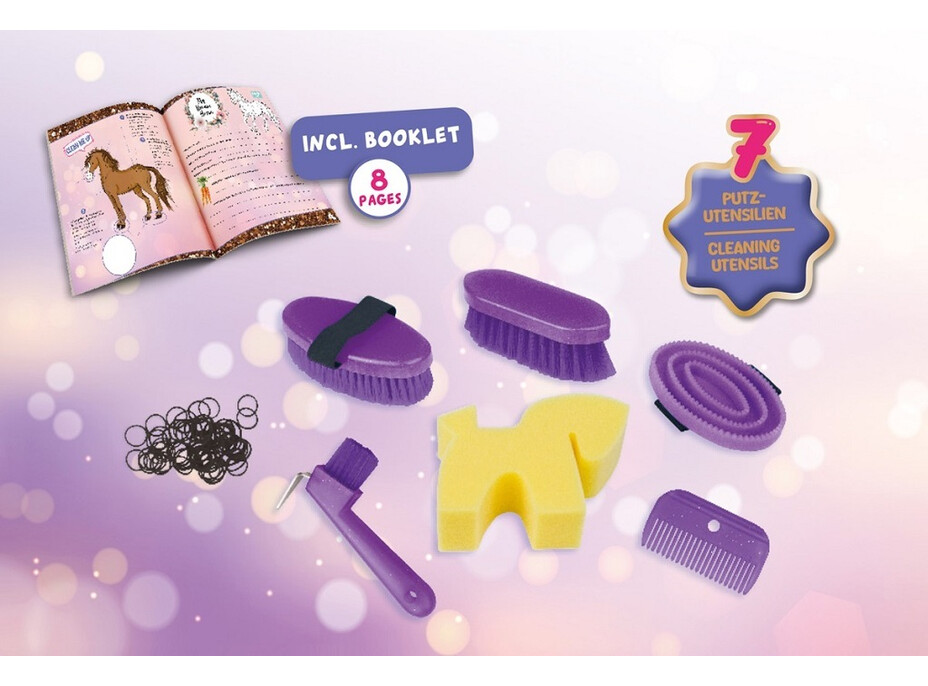 Lena Sada starostlivosti o kone v boxe