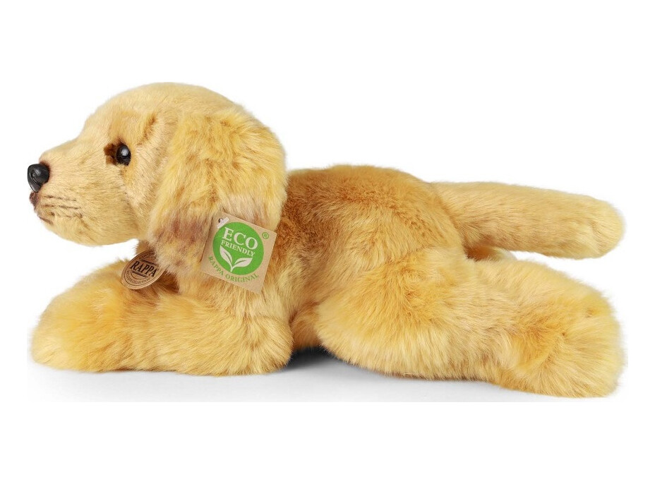 Rappa Plyšový pes retriever 30 cm ECO-FRIENDLY