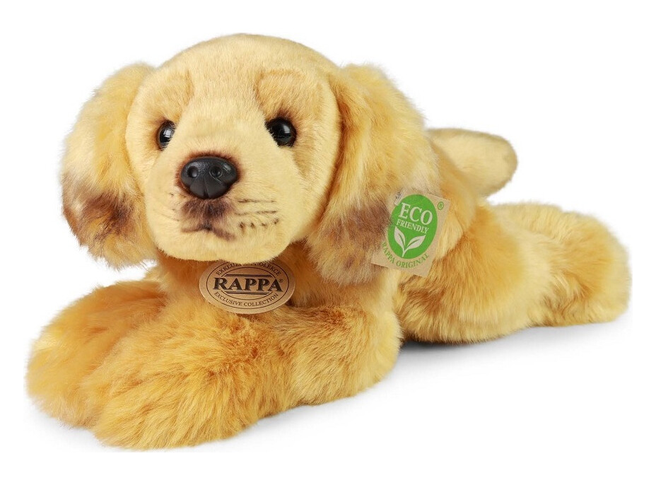 Rappa Plyšový pes retriever 30 cm ECO-FRIENDLY
