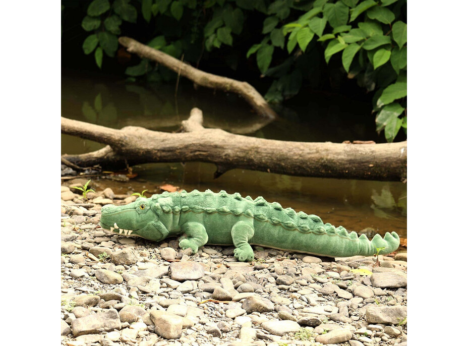 Rappa Plyšový krokodíl 80 cm ECO-FRIENDLY