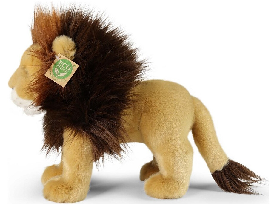 Rappa Plyšový lev stojaci 28 cm ECO-FRIENDLY
