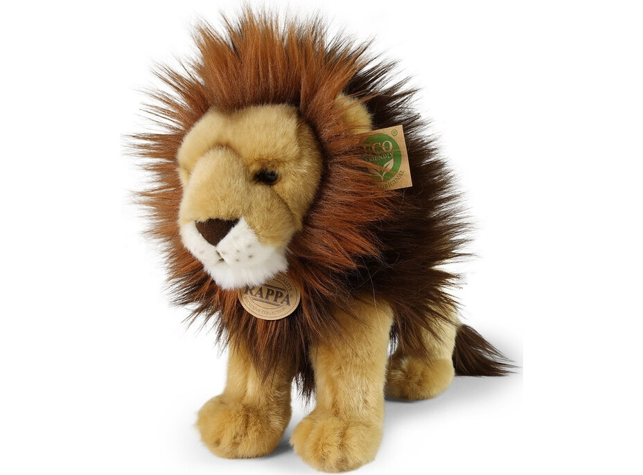 Rappa Plyšový lev stojaci 28 cm ECO-FRIENDLY