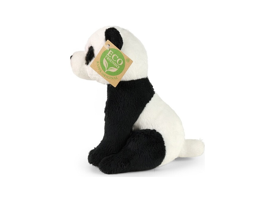 Rappa Plyšová panda sediaca 15 cm ECO-FRIENDLY