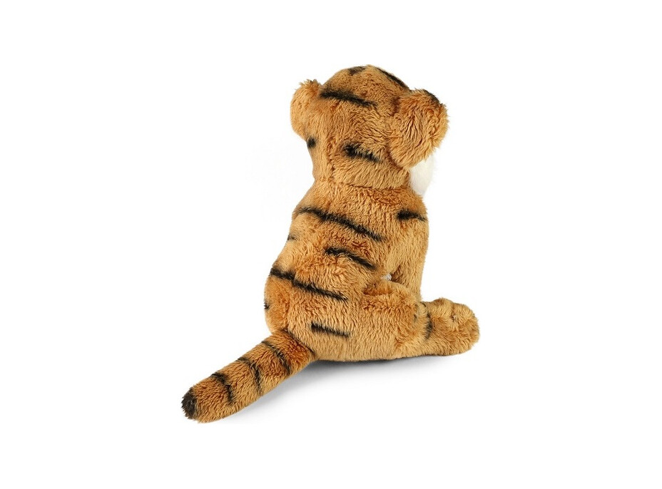 Rappa Plyšový tiger sediaci 15 cm ECO-FRIENDLY