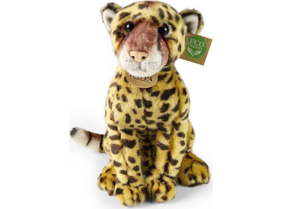 Rappa Plyšový gepard sediaci 28 cm ECO-FRIENDLY