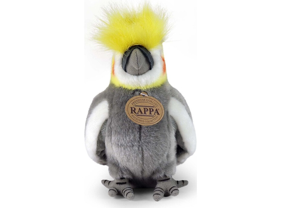 Rappa Plyšový papagáj korela chocholatá 18 cm ECO-FRIENDLY