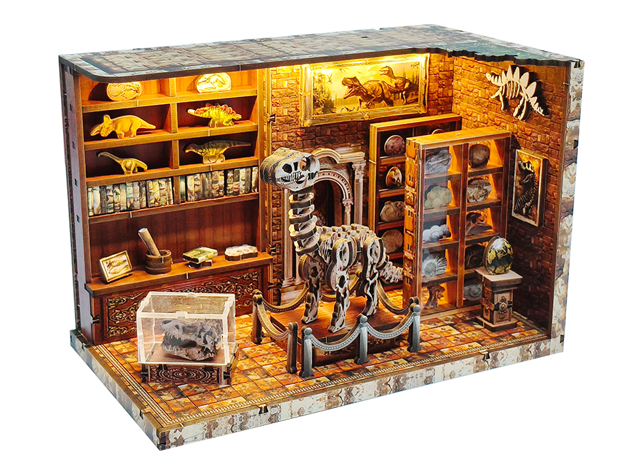 2Kids Toys Miniatúra domčeka Dinosaurie výskumný ústav