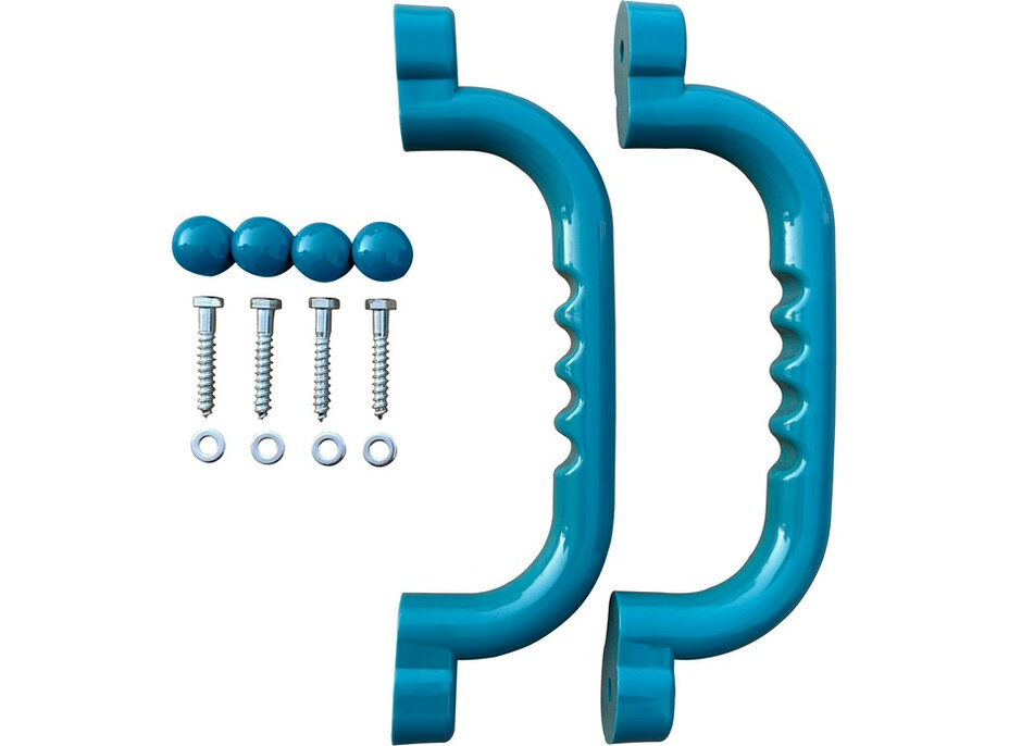 2Kids Toys Plastové madlá tyrkysové