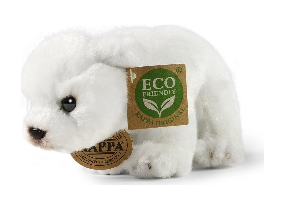 Rappa Plyšový medveď ľadový stojaci 19 cm ECO-FRIENDLY