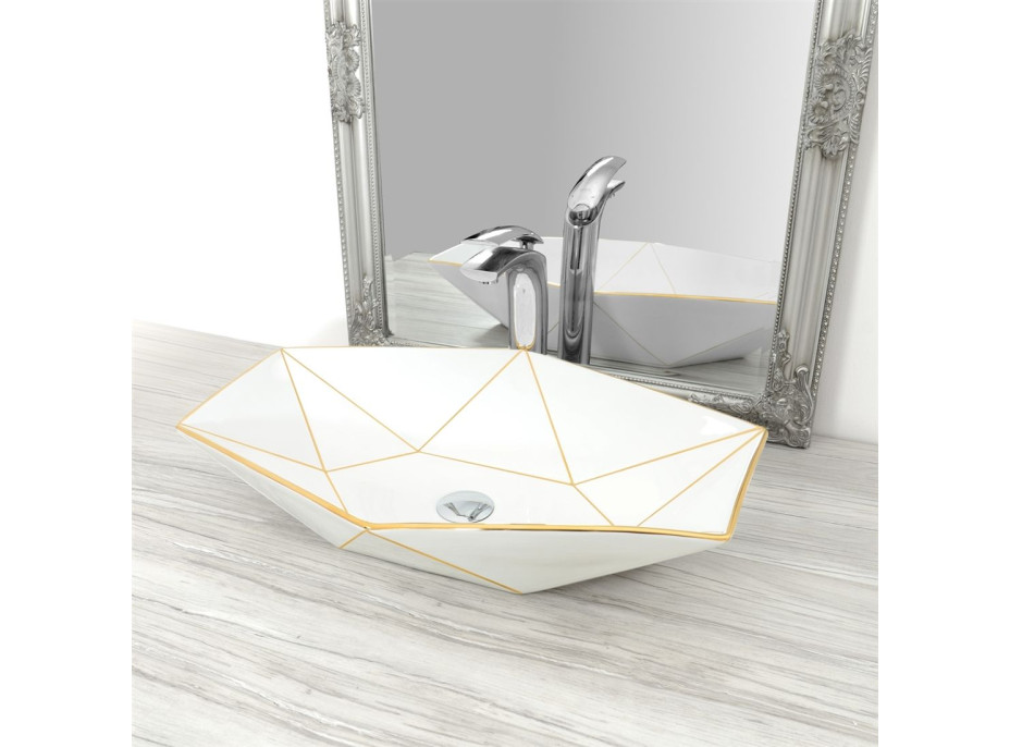 Keramické umývadlo VEGA gold