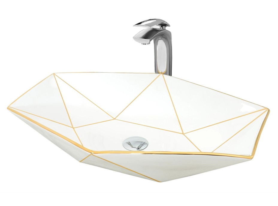 Keramické umývadlo VEGA gold