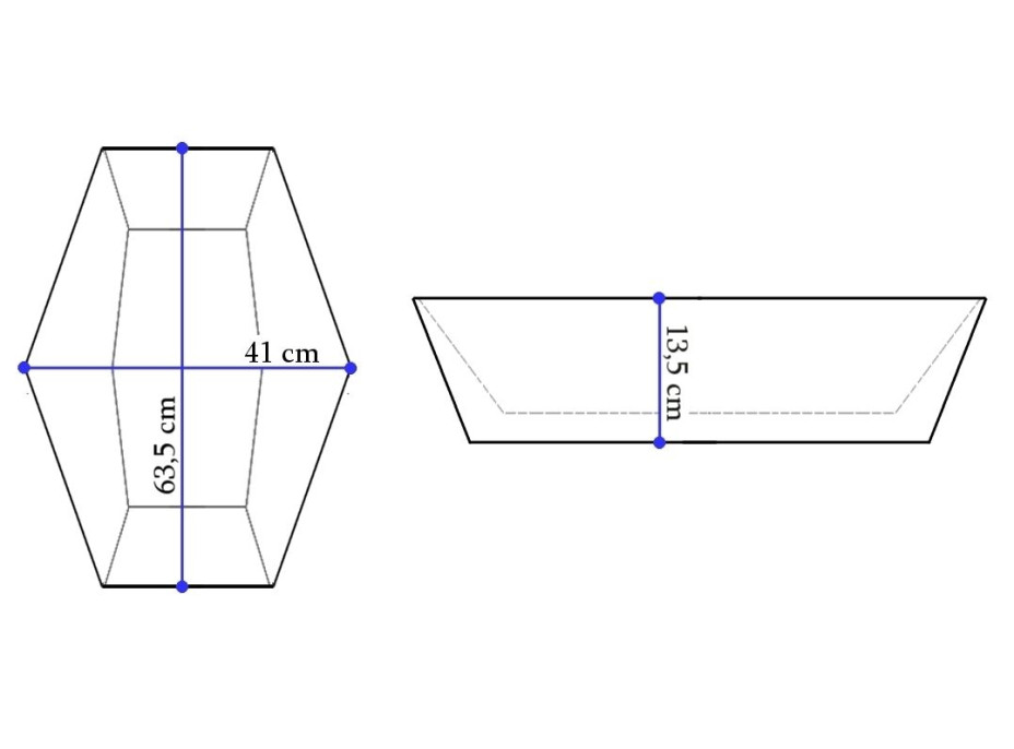 Keramické umývadlo VEGA gold