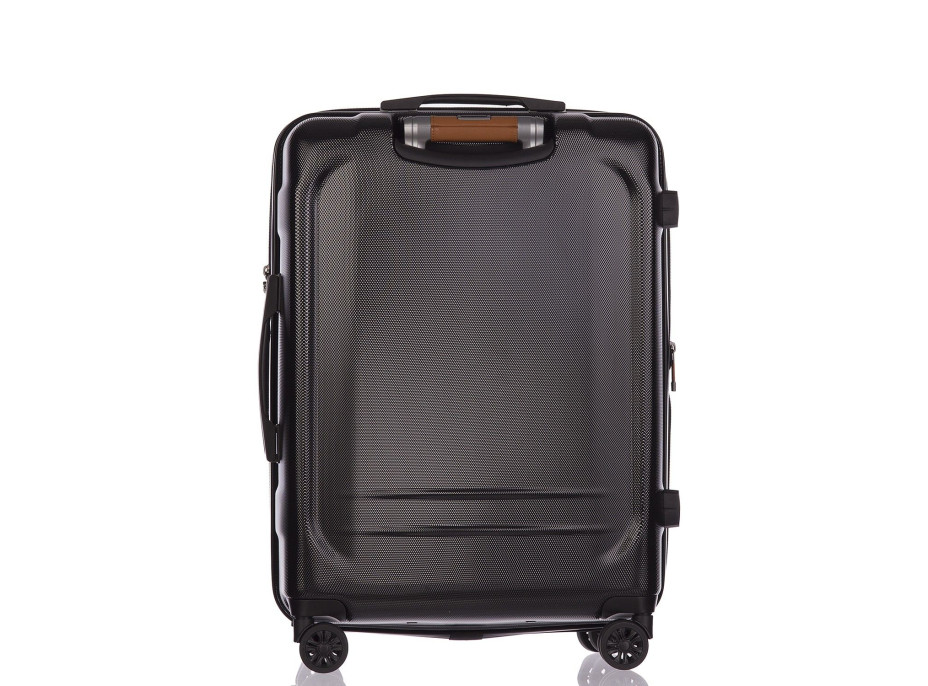 Moderné cestovné kufre STOCKHOLM - čierne