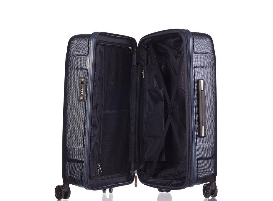 Moderné cestovné kufre STOCKHOLM - námornícka modrá