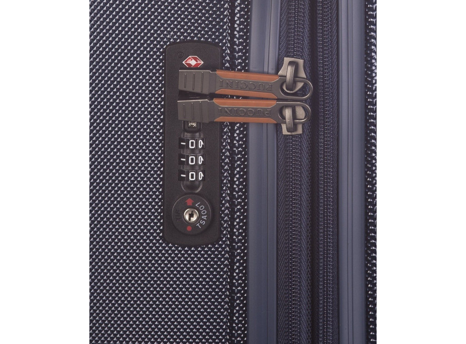 Moderné cestovné kufre STOCKHOLM - námornícka modrá