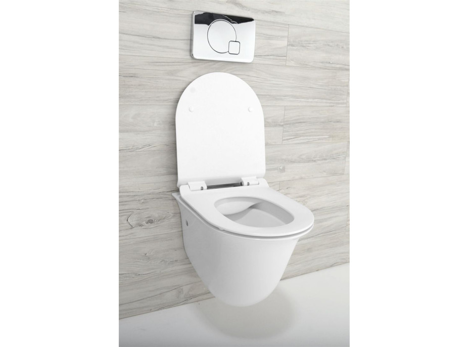 Závesné WC LUCIO RIMLESS
