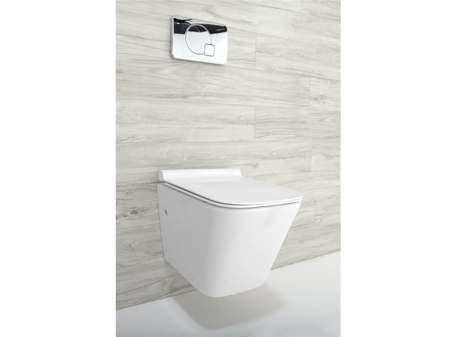 Závesné WC MAXMAX Rea RAUL RIMLESS