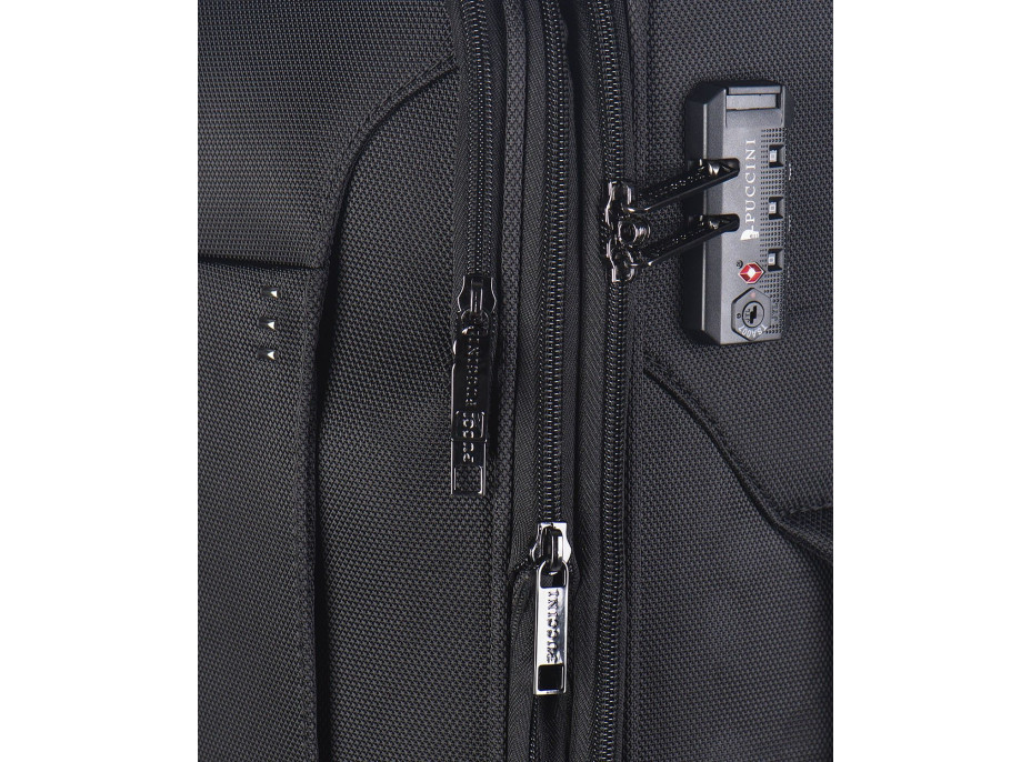 Moderné cestovné kufre OSLO - čierne