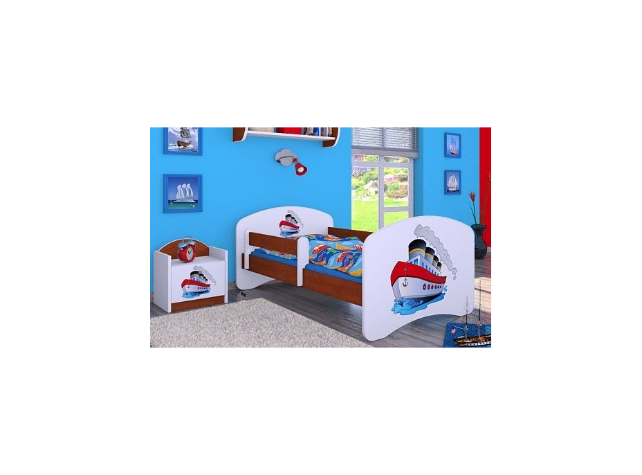 Detská posteľ bez šuplíku 180x90cm LODIČKA