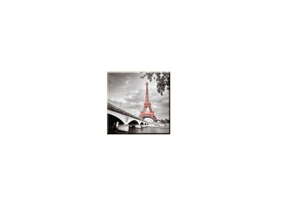 Obraz na plátne 30x30cm PARIS - vzor 78