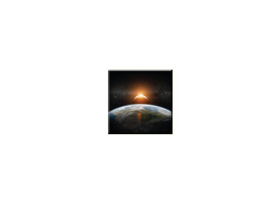 Obraz na plátne 30x30cm EARTH - vzor 85